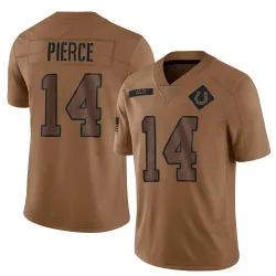 ALEC PIERCE Signed Indianapolis Colts Limited Edition Camo Football Jersey  SUPPORT THE TROOPS Inscription JSA COA