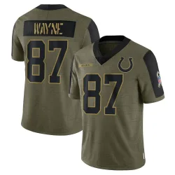 Reggie Wayne Indianapolis Colts Women's Nike Retired Player Game Jersey -  Royal